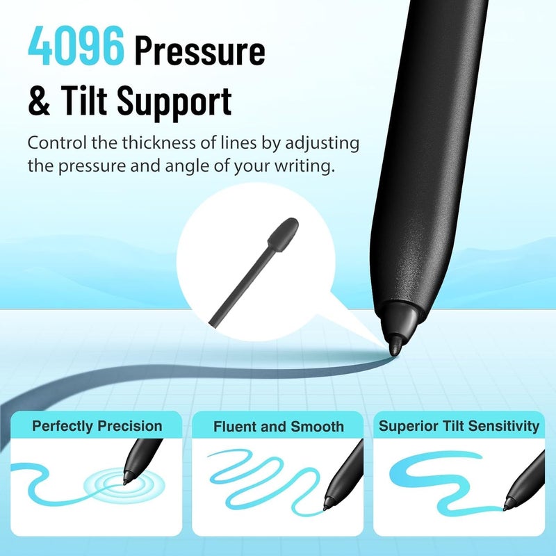 abasuto 20 Pcs Pen Tips for Remarkable 2 Pen, Stylus Pen Tips Replacement for Remarkable 2 Stylus Marker Plus Pen Nibs with Reamove Tool - Image 3